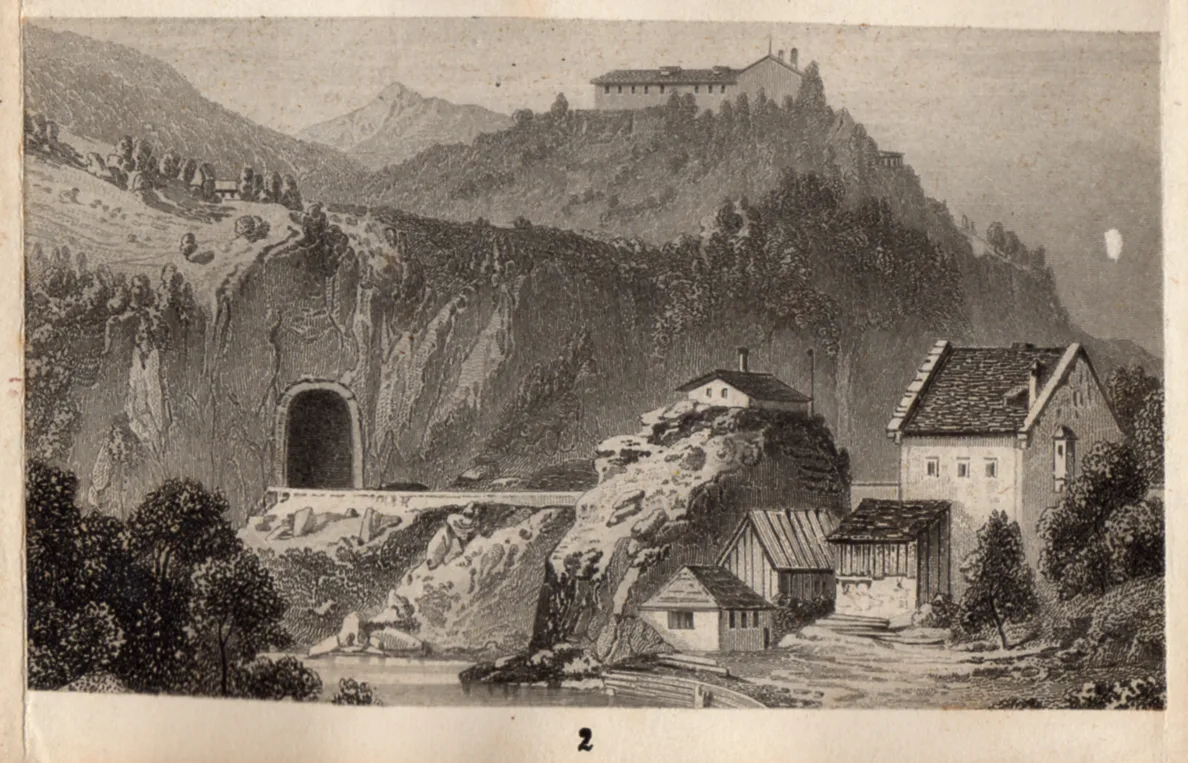 Erinnerung An Die Brennerbahn – Tunnel Durch Den Berg Isel