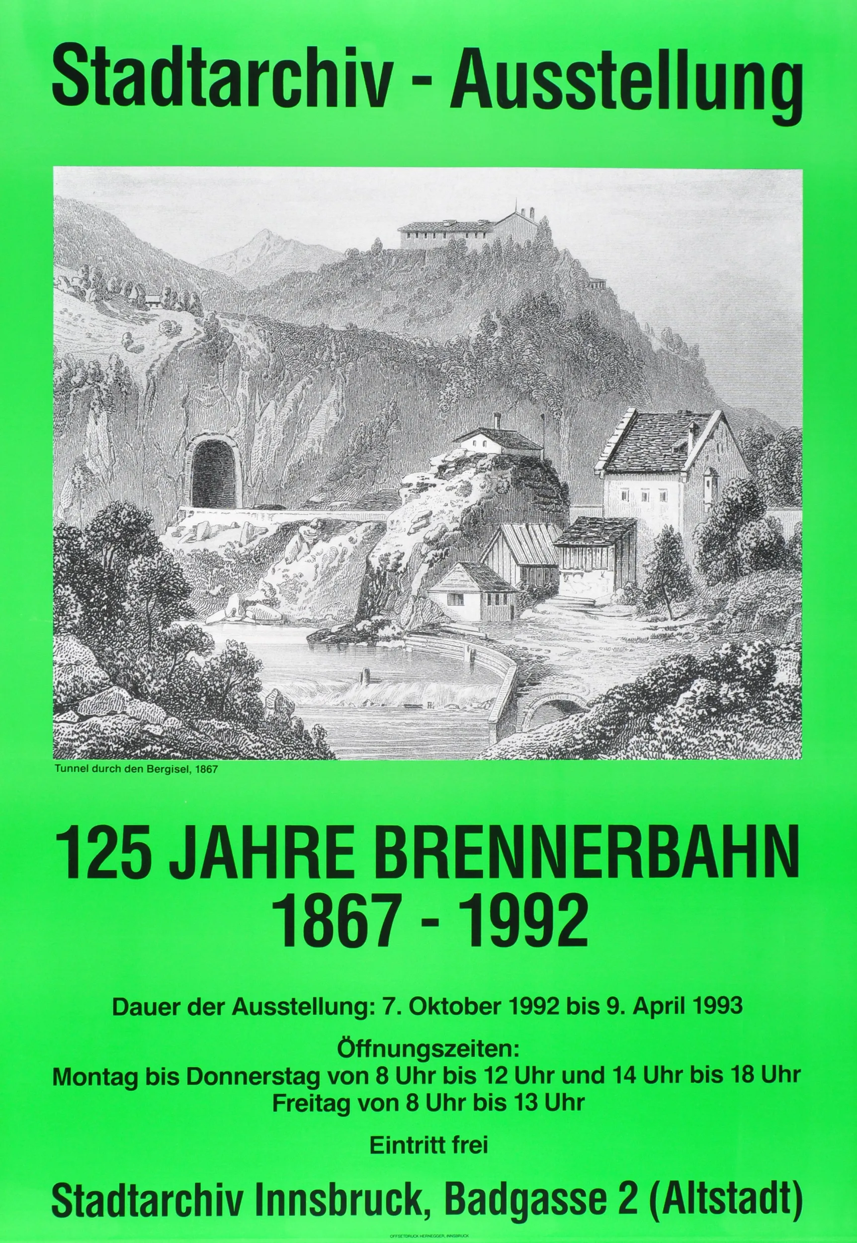 Erinnerung An Die Brennerbahn – Exkurs Ins Stadtarchiv