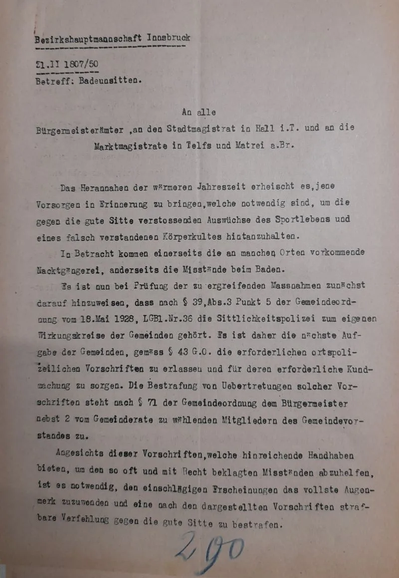 Bekämpfung Der Badeunsitten