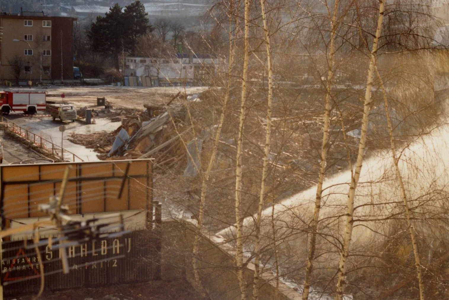 Abbrucharbeiten Auf Den Köllensperger Gründen