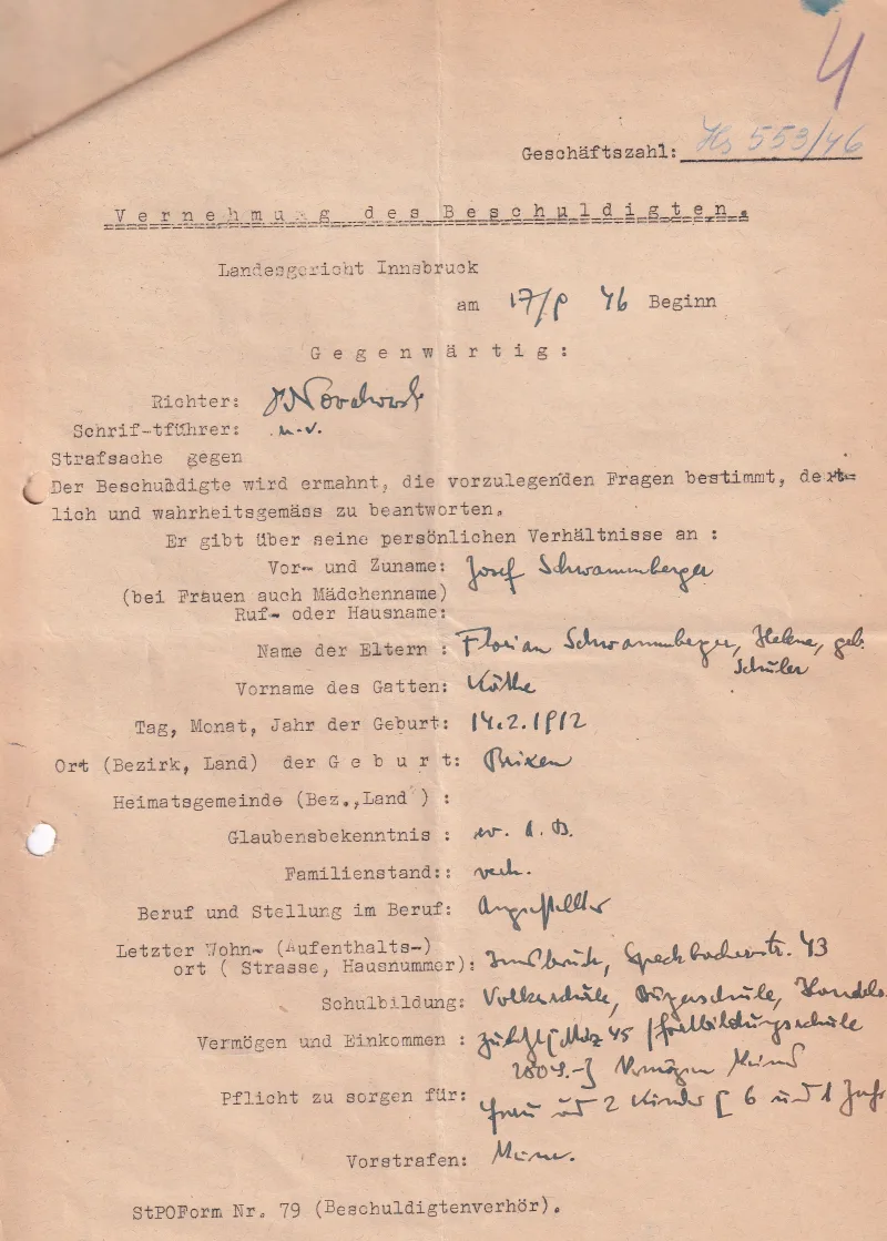 Josef Schwammberger (III.)