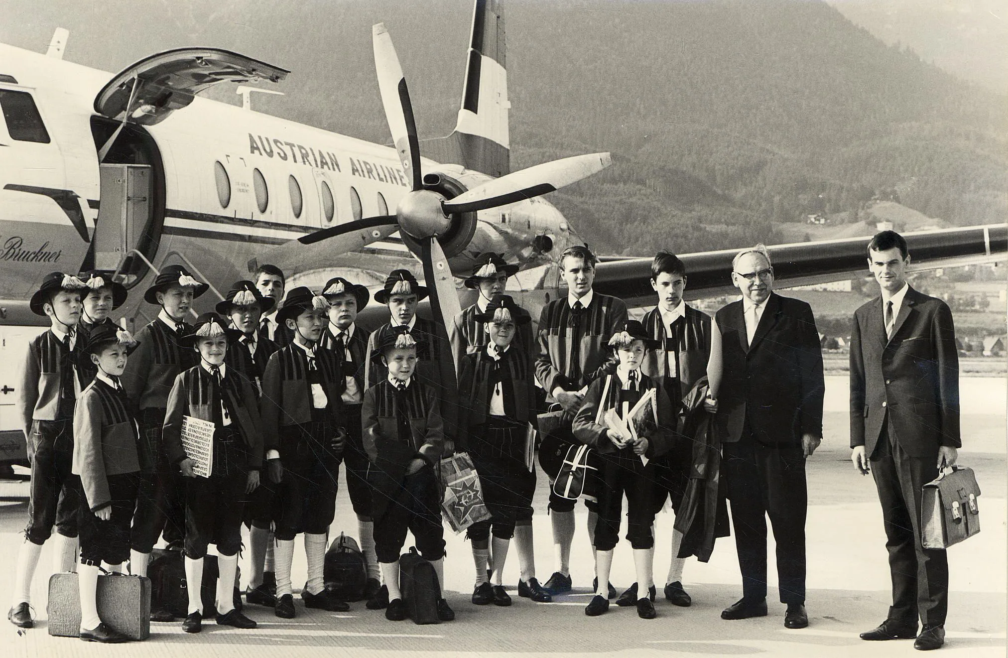 Austrian Airlines Und Die Wiltener Sängerknaben