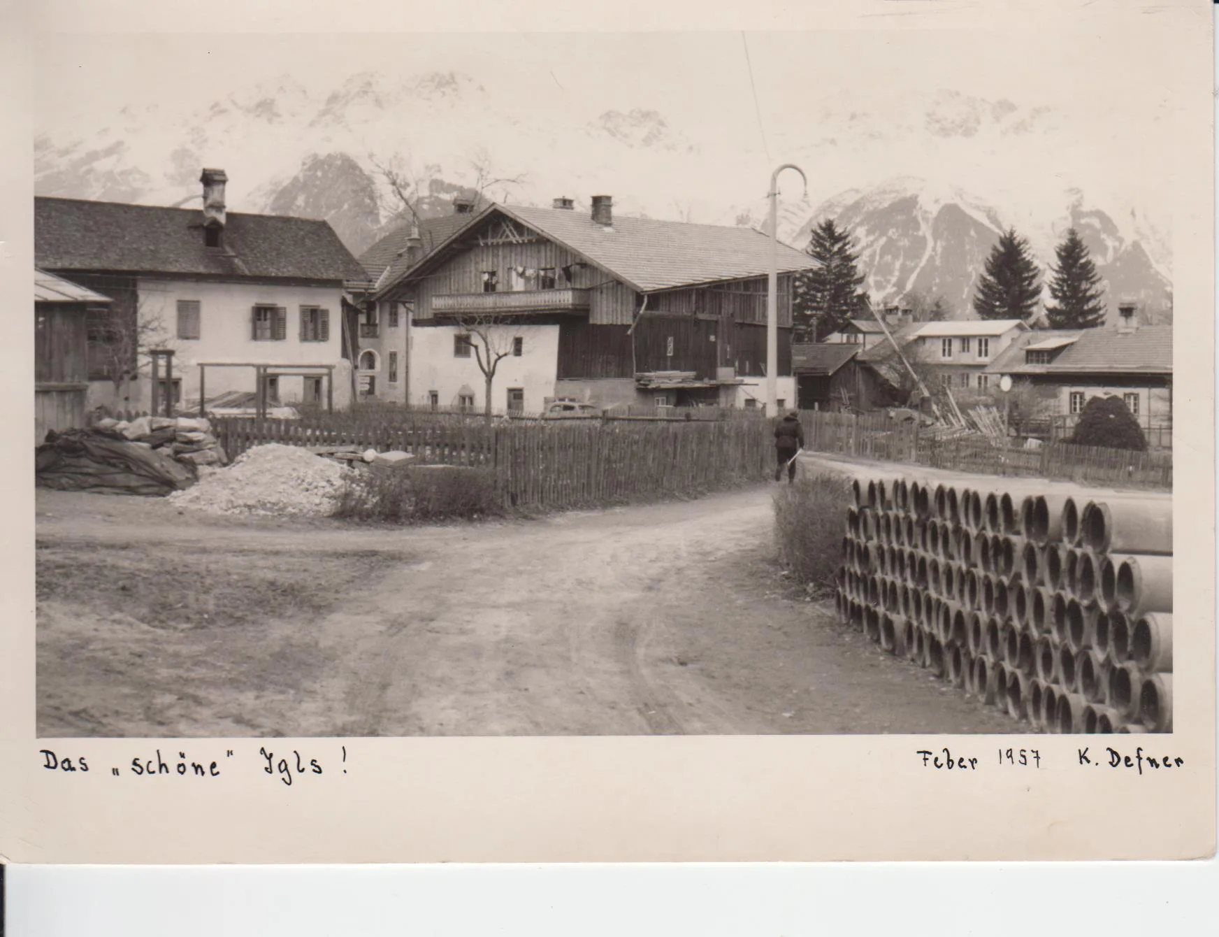 Das „schöne“ Igls 1957