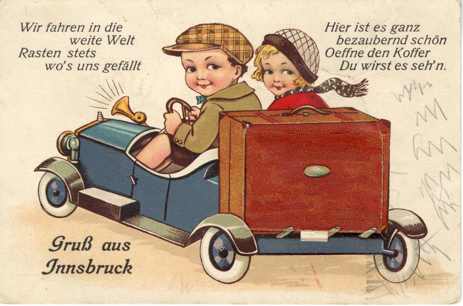Ein Urlaubsgruß Aus Innsbruck
