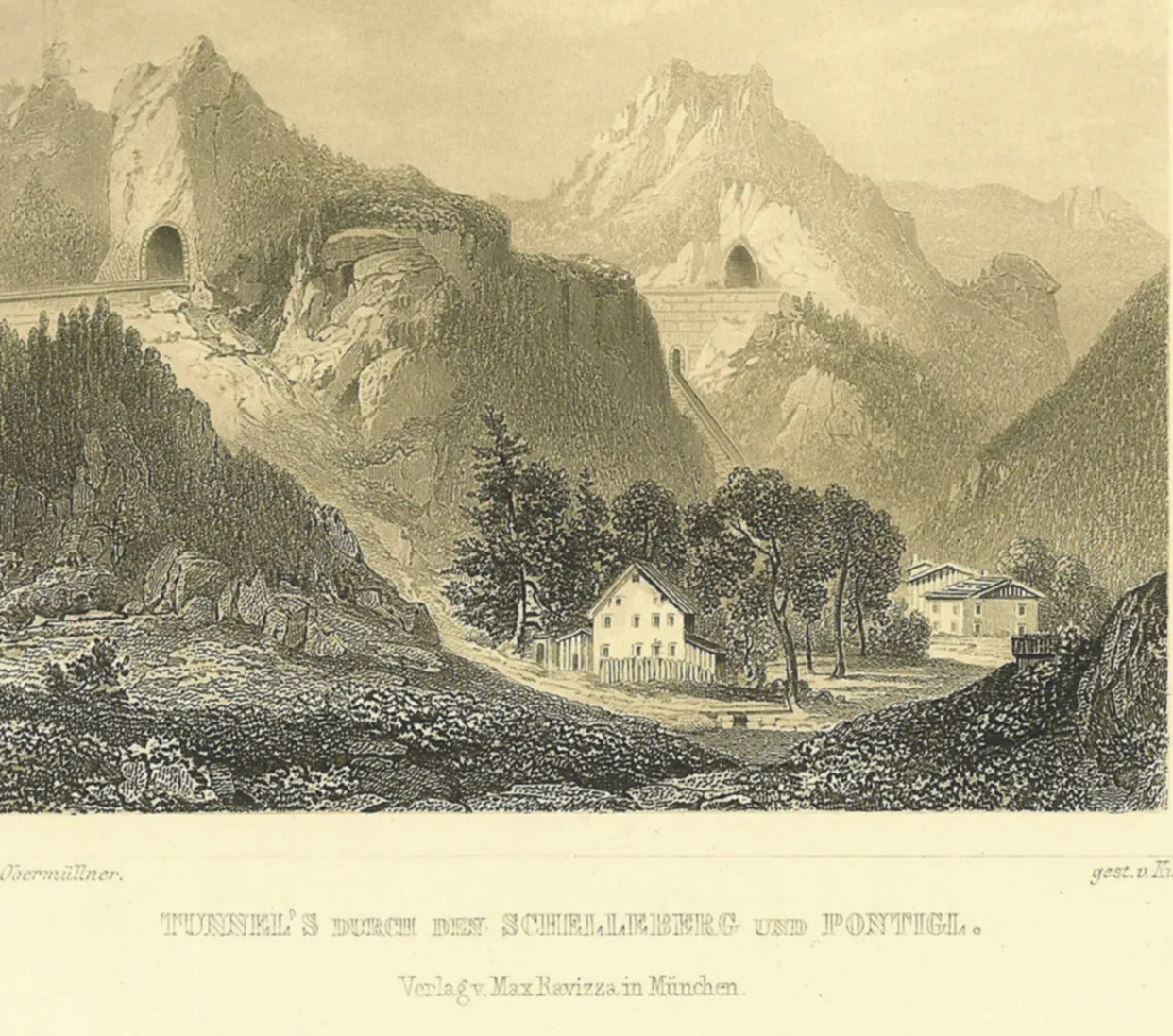 Erinnerung An Die Brennerbahn – Tunnel Schelleberg Und Pontigl
