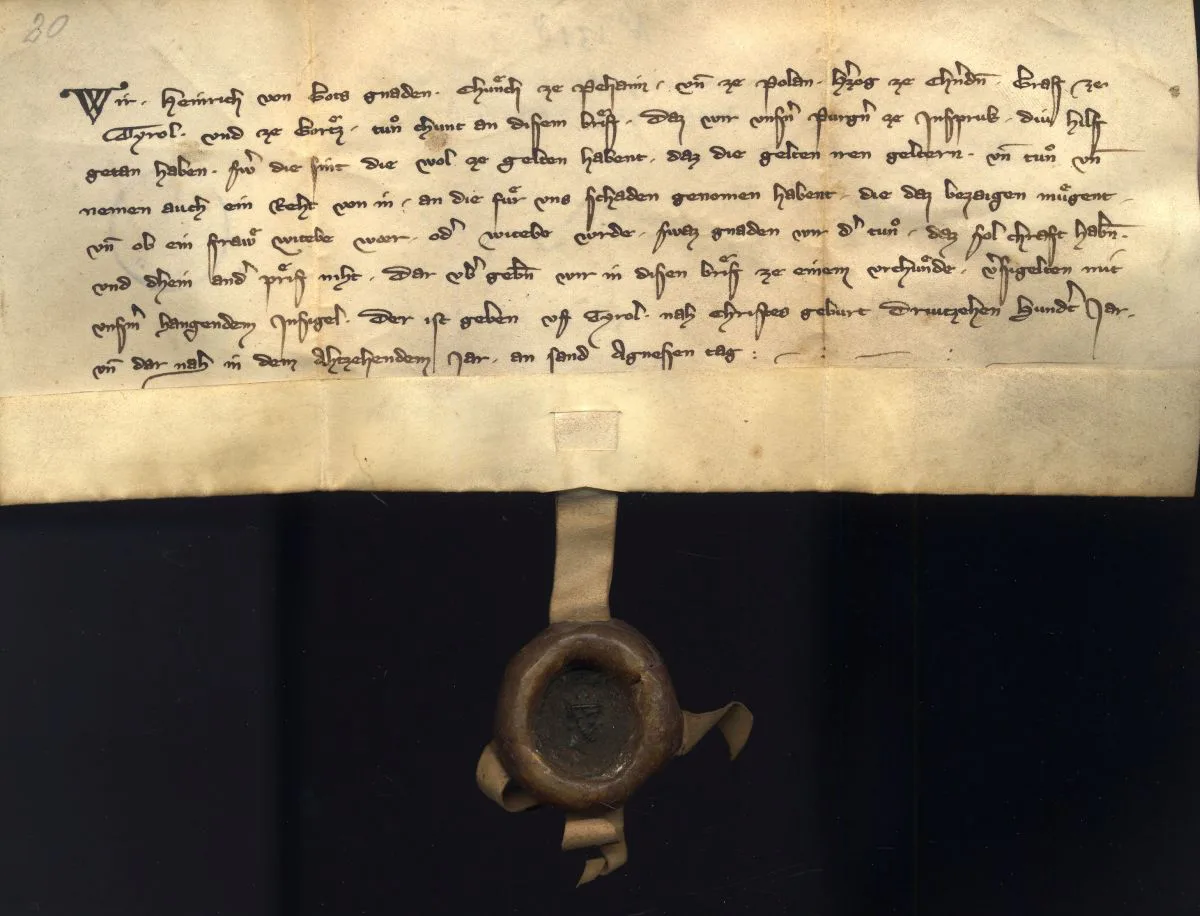 Urkunden – Klein Und Groß (II.)