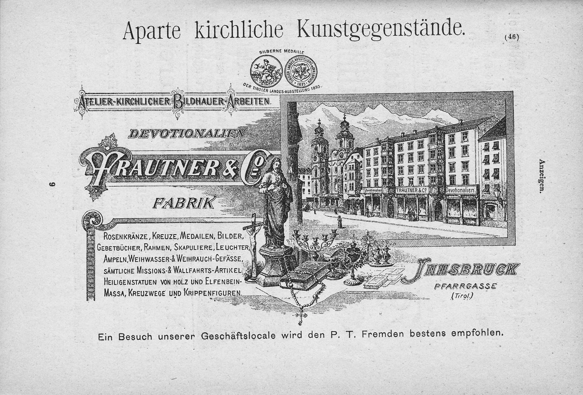 Die Firma Trautner In Der Innsbrucker Altstadt