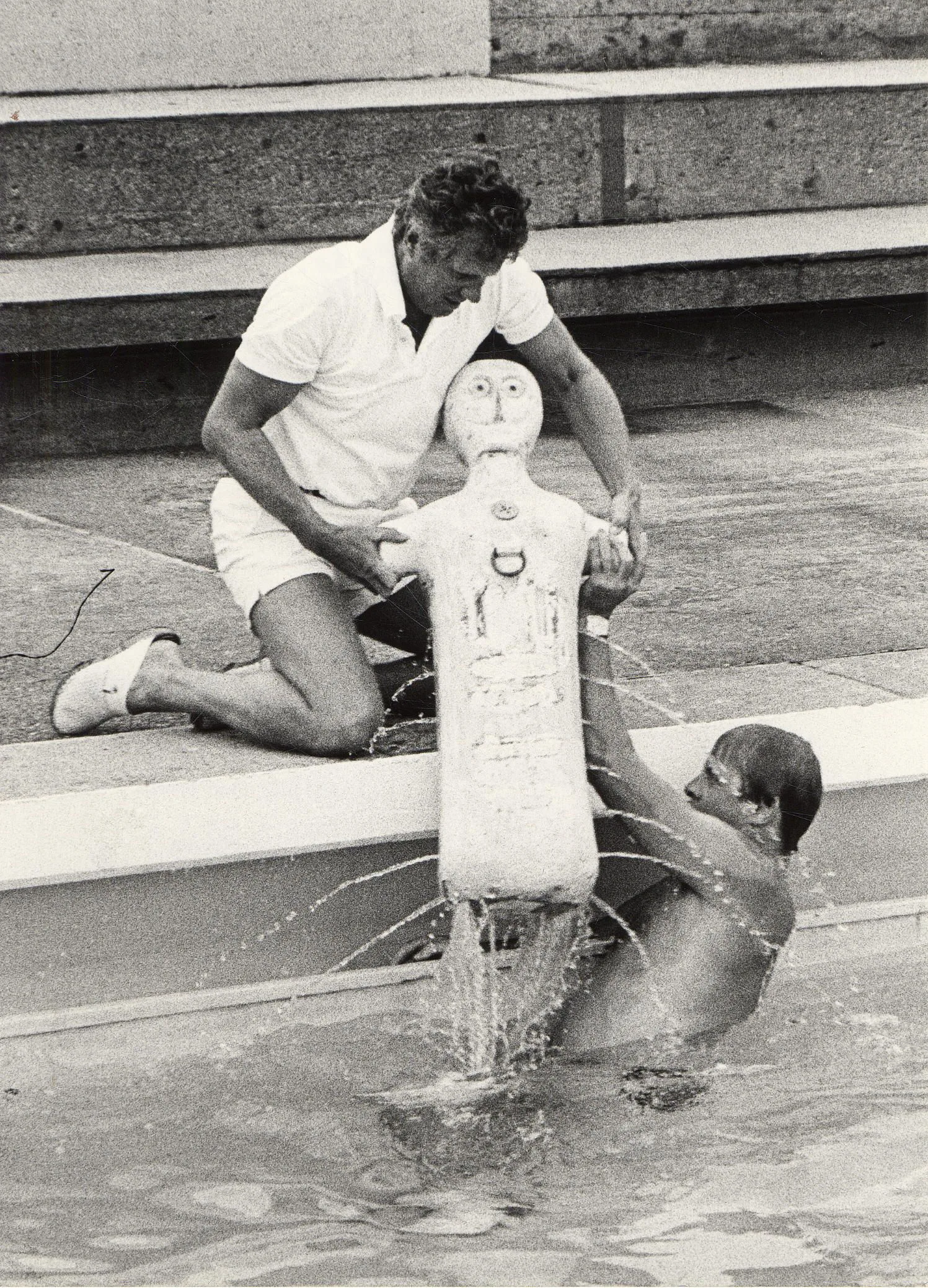 Rettungsschwimmen In Den Achtzigern