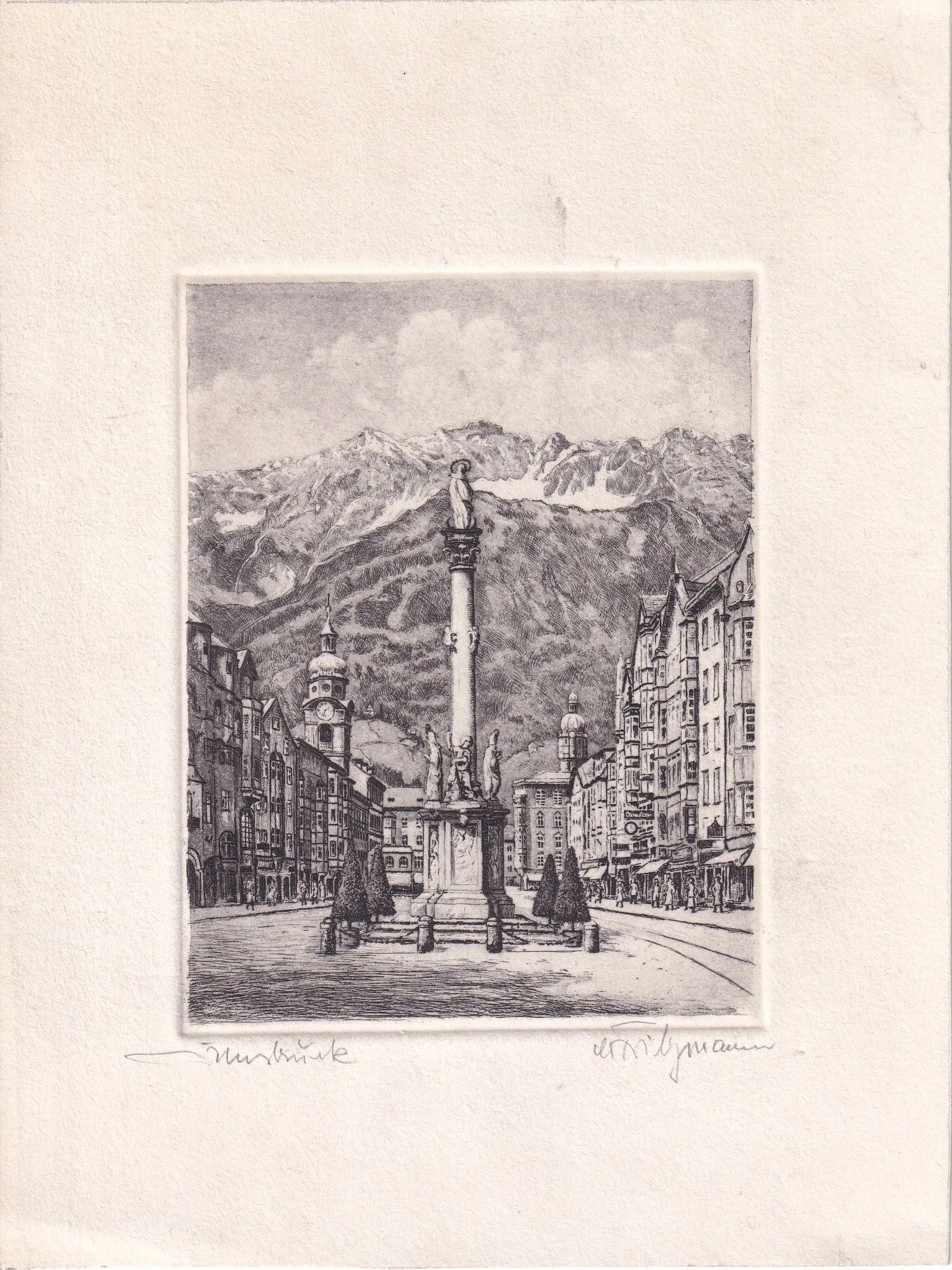 Einblick In Die Städtische Kunstsammlung_Annasäule