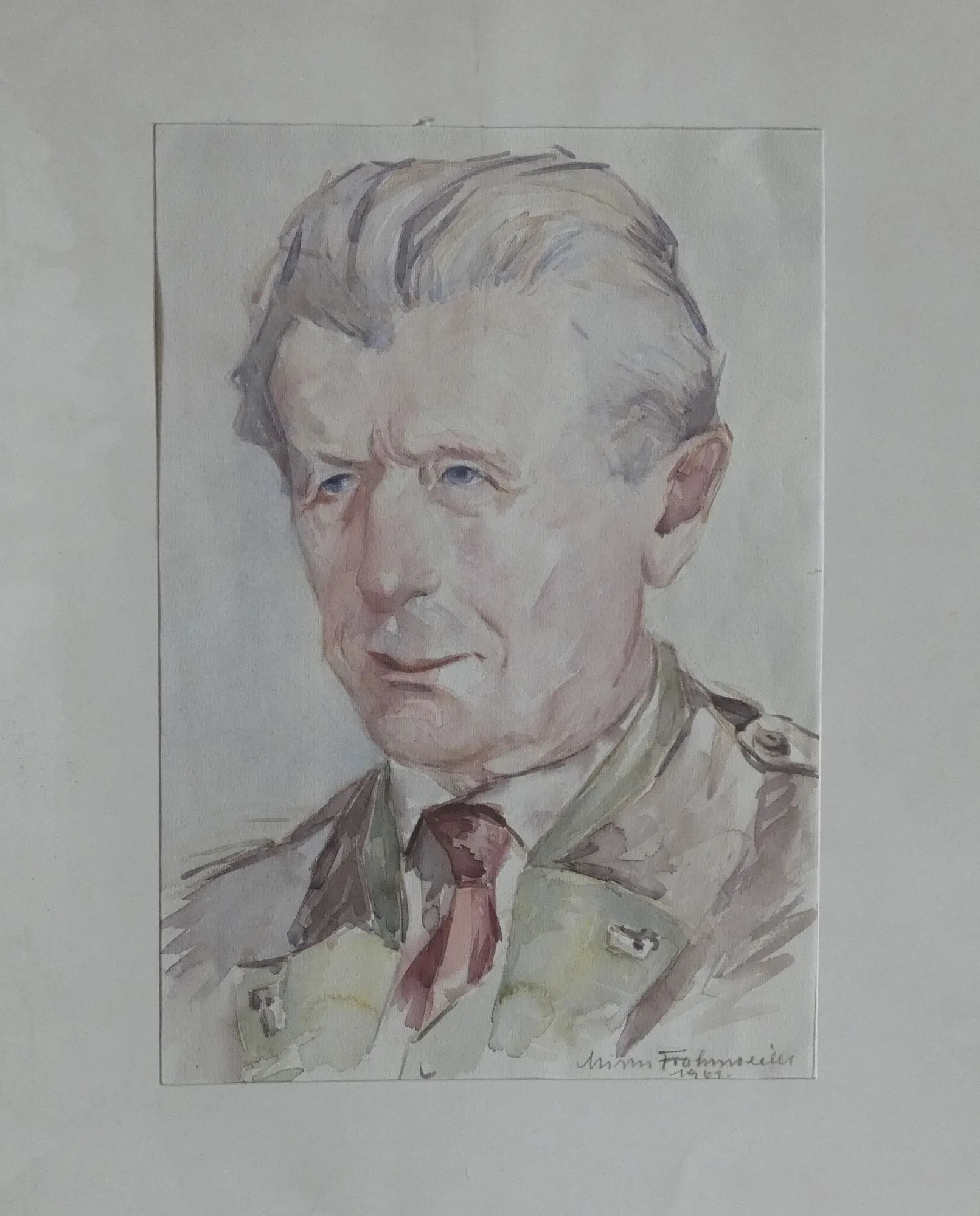 Einblick In Die Städtische Kunstsammlung_Unbekanntes Männerportrait