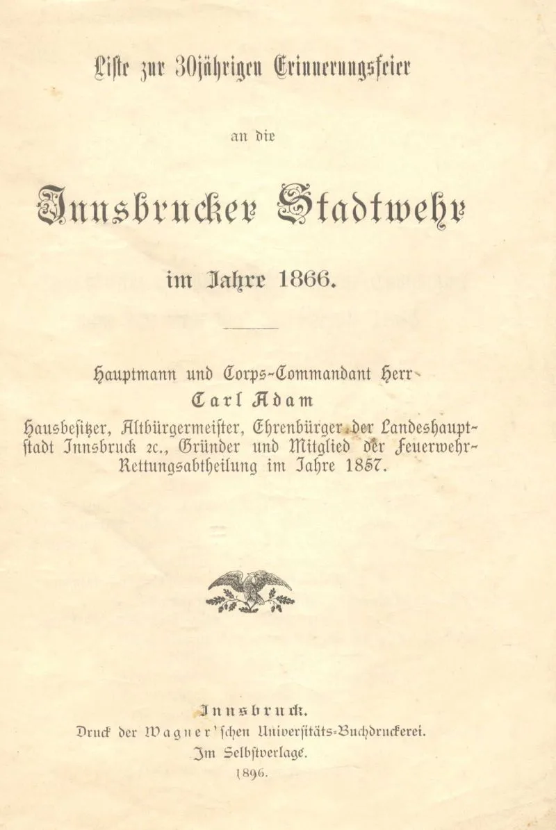 Die Bürgermeister Von Inspruck (VIII.)