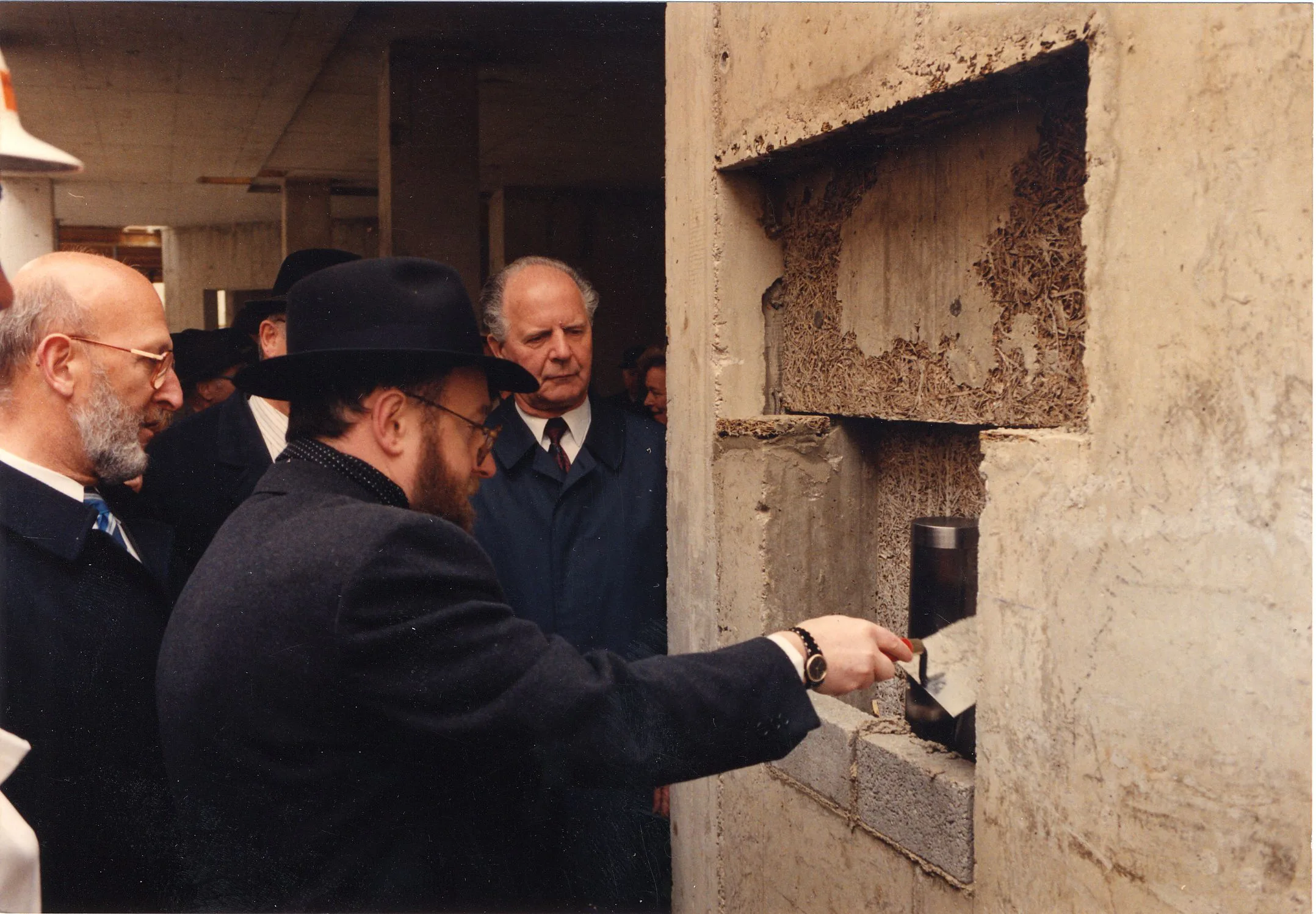 Grundsteinlegung Der Innsbrucker Synagoge