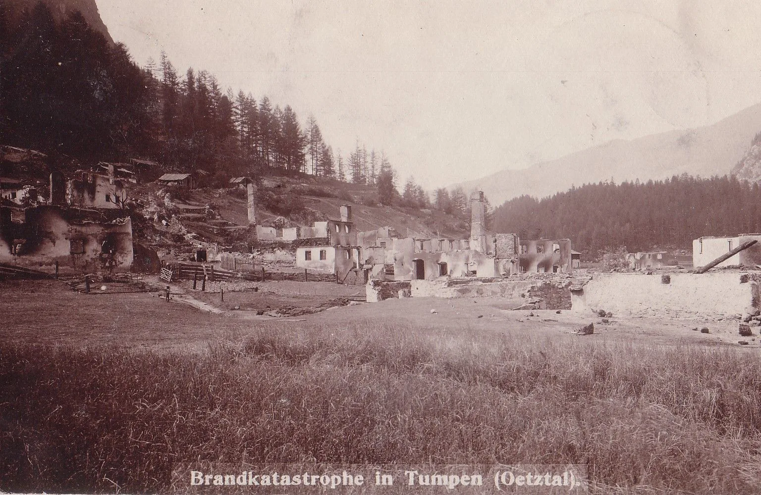 Brandkatastrophe In Tumpen