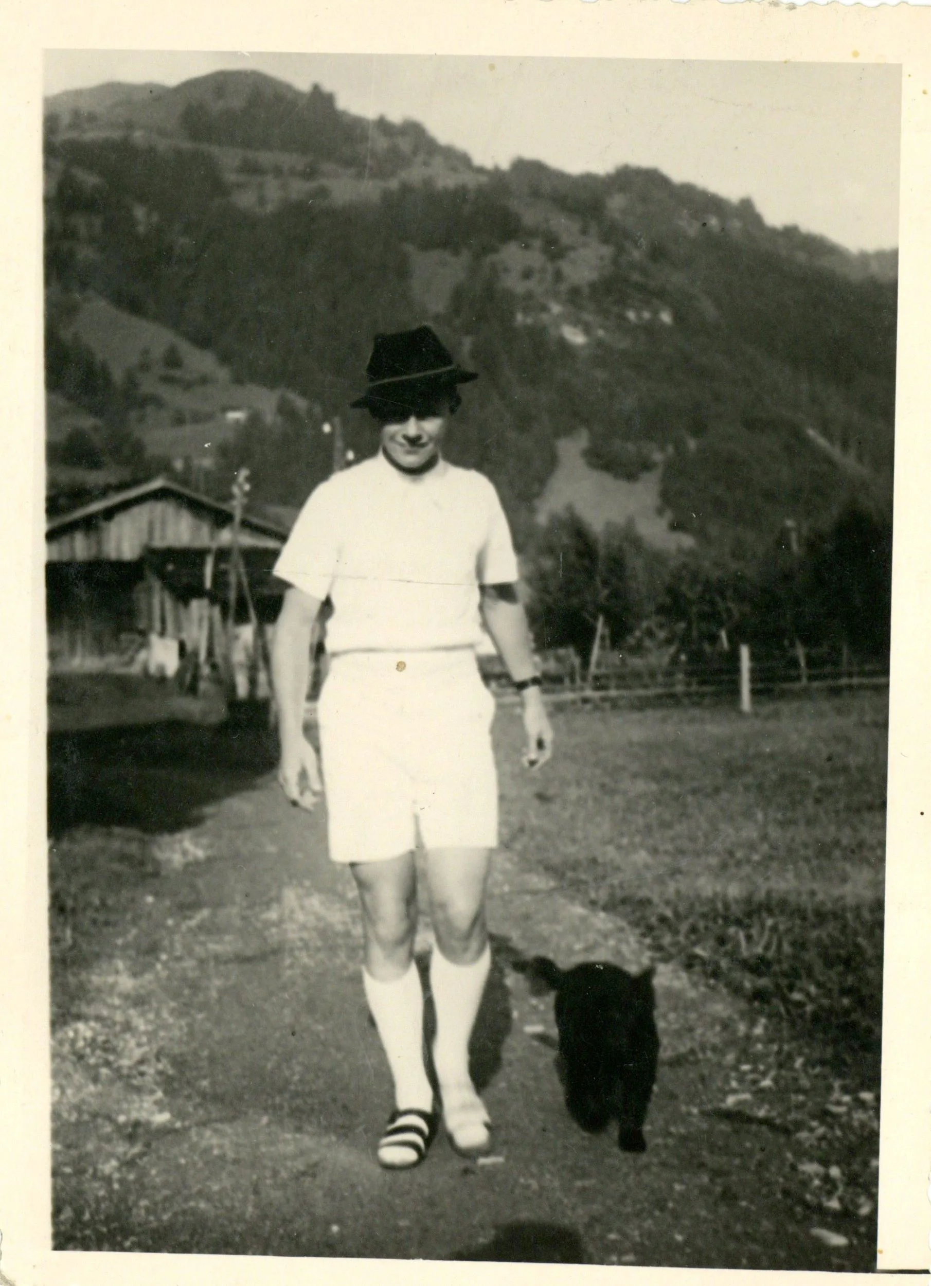 Ein Fund Mit Hund